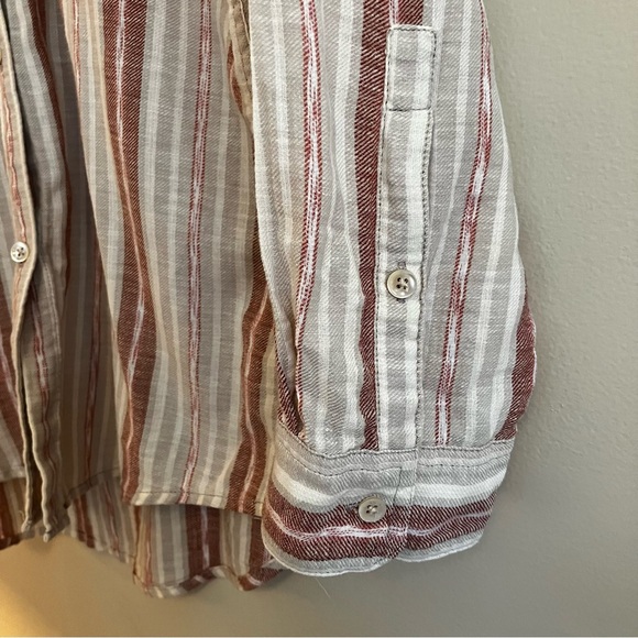 Community Button Up Baggy Shirt - Picture 4 of 7